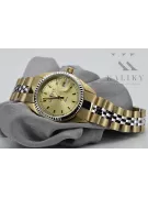 Gold men's watch Geneve ★ zlotychlopak.pl ★ Gold purity 585 333 Low Price!