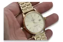 Gold men's watch Geneve ★ zlotychlopak.pl ★ Gold purity 585 333 Low Price!