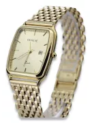 reloj para hombre de oro 585 de 14k Geneve mw002y&mbw005y