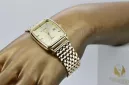 Gold men's watch Geneve ★ zlotychlopak.pl ★ Gold purity 585 333 Low Price!