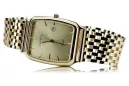 Gold men's watch Geneve ★ zlotychlopak.pl ★ Gold purity 585 333 Low Price!