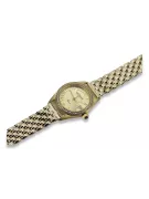 Gold men's watch Geneve ★ zlotychlopak.pl ★ Gold purity 585 333 Low Price!