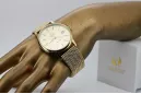 Gold men's watch Geneve ★ zlotychlopak.pl ★ Gold purity 585 333 Low Price!