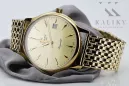 Gold men's watch Geneve ★ zlotychlopak.pl ★ Gold purity 585 333 Low Price!