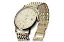 montre Atlantic en or 14 carats 585 avec bracelet pour homme mw003y&mbw013y