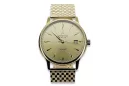 Gold men's watch Geneve ★ zlotychlopak.pl ★ Gold purity 585 333 Low Price!