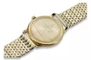 Gold men's watch Geneve ★ zlotychlopak.pl ★ Gold purity 585 333 Low Price!