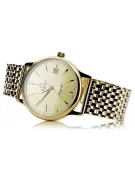 reloj Atlantic de oro 14k 585 con pulsera para hombre mw003y&mbw013y