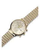 14k 585 златен часовник с гривна Geneve mw005ydy&mbw013yo