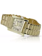 Reloj de oro 585 de 14 quilates para hombre con pulsera Geneve mw009y&mbw007y21cm