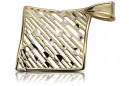 Pendentif ★ en or zlotychlopak.pl ★ Echantillon d’or 585 333 prix bas