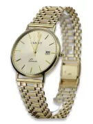 reloj de oro para hombre 14k 585 Geneve mw006y&mbw005y