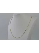 Yellow rose gold chain ★ russiangold.com ★ Gold 585 333 Low price