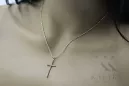 Catholic Cross & Anchor 14k gold chain ctc029y&cc008yw