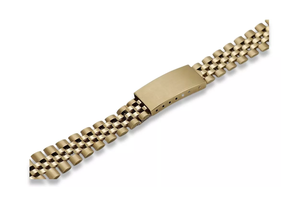 kopie des Armbands aus 14-karätigem 585er Gold für die Rolex-Herrenuhr mbw016yo