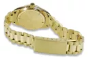 Goldene Herrenuhr Geneve ★ zlotychlopak.pl ★ Gold Reinheit 585 333 Niedriger Preis!