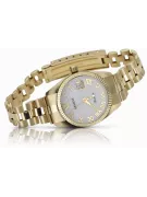 Gold men's watch Geneve ★ zlotychlopak.pl ★ Gold purity 585 333 Low Price!