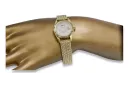 Goldene Herrenuhr Geneve ★ zlotychlopak.pl ★ Gold Reinheit 585 333 Niedriger Preis!