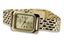 Gold men's watch Geneve ★ zlotychlopak.pl ★ Gold purity 585 333 Low Price!