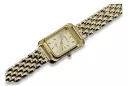 Gold men's watch Geneve ★ zlotychlopak.pl ★ Gold purity 585 333 Low Price!