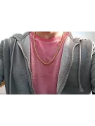 Yellow rose gold chain ★ russiangold.com ★ Gold 585 333 Low price