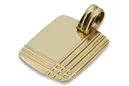 Gold pendant ★ zlotychlopak.pl ★ Gold sample 585 333 low price