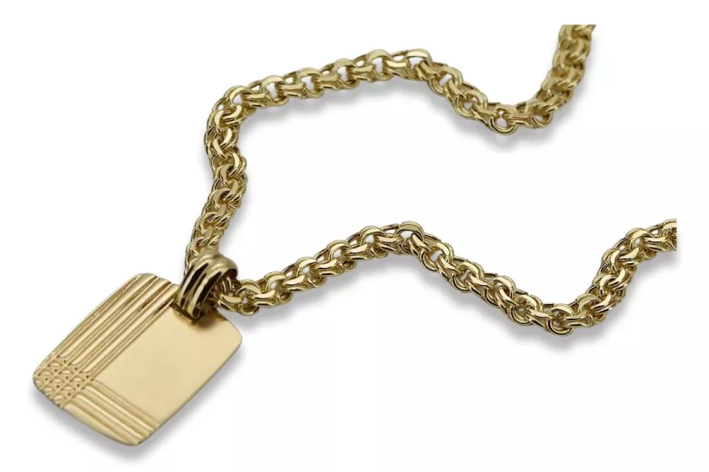 Gold pendant pendant ★ zlotychlopak.pl ★ Gold hallmark 585 333 low price