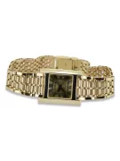 Gold men's watch Geneve ★ zlotychlopak.pl ★ Gold purity 585 333 Low Price!