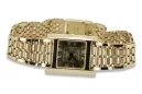 Gold men's watch Geneve ★ zlotychlopak.pl ★ Gold purity 585 333 Low Price!