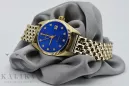 Gold men's watch Geneve ★ zlotychlopak.pl ★ Gold purity 585 333 Low Price!