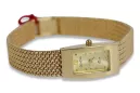 Gold men's watch Geneve ★ zlotychlopak.pl ★ Gold purity 585 333 Low Price!