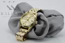 Gold men's watch Geneve ★ zlotychlopak.pl ★ Gold purity 585 333 Low Price!