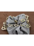 Yellow rose gold bracelet ★ russiangold.com ★ Gold 585 333 Low price