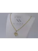 Gold pendant pendant ★ zlotychlopak.pl ★ Gold hallmark 585 333 low price