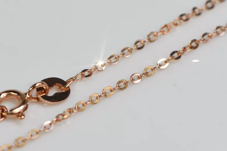 Yellow rose gold chain ★ russiangold.com ★ Gold 585 333 Low price