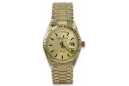 14K Gold Men's Watch, Italian Quartz, 41mm