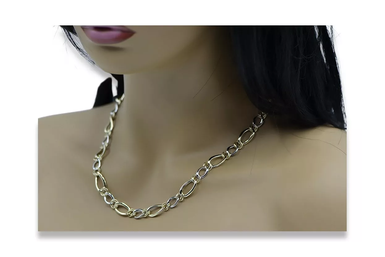 Yellow rose gold chain ★ russiangold.com ★ Gold 585 333 Low price