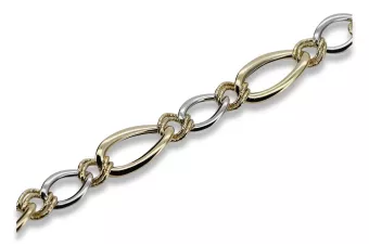 Pulsera de oro amarillo italiano 14k 585 cfb011yw