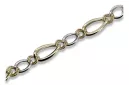 Yellow rose gold bracelet ★ russiangold.com ★ Gold 585 333 Low price