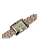 Gold men's watch Geneve ★ zlotychlopak.pl ★ Gold purity 585 333 Low Price!