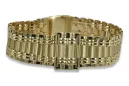 Gold men's watch Geneve ★ zlotychlopak.pl ★ Gold purity 585 333 Low Price!