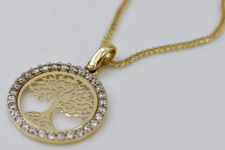 Gold pendant pendant ★ zlotychlopak.pl ★ Gold hallmark 585 333 low price