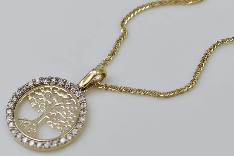 Gold pendant pendant ★ zlotychlopak.pl ★ Gold hallmark 585 333 low price