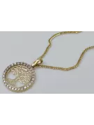 Gold pendant pendant ★ zlotychlopak.pl ★ Gold hallmark 585 333 low price