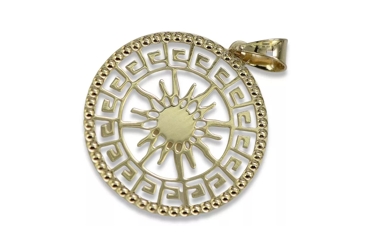 Pendentif ★ en or zlotychlopak.pl ★ Echantillon d’or 585 333 prix bas