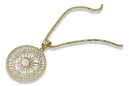 Gold pendant pendant ★ zlotychlopak.pl ★ Gold hallmark 585 333 low price