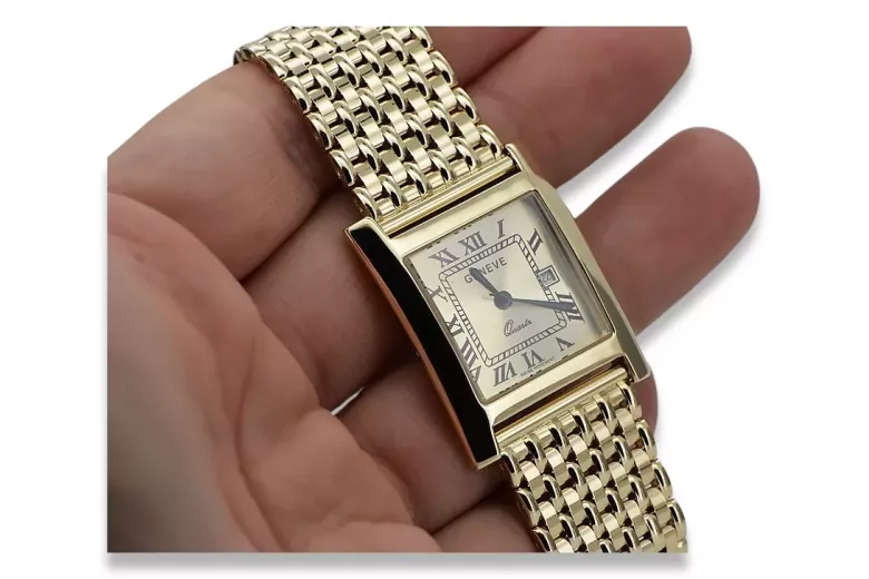 Montre homme en or Genève ★ zlotychlopak.pl ★ Pureté de l’or 585 333 Prix bas!