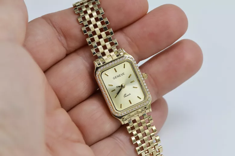 Montre homme en or Genève ★ zlotychlopak.pl ★ Pureté de l’or 585 333 Prix bas!