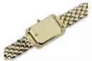 Gold men's watch Geneve ★ zlotychlopak.pl ★ Gold purity 585 333 Low Price!