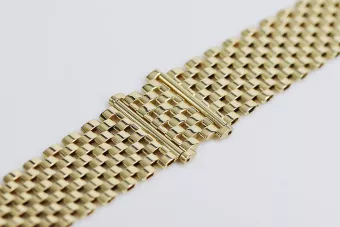 Pulsera de hombre de oro amarillo 14k 585 cpn035y&mbw005y